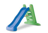 Easy Store - Large blue & green Picnic Table with Umbrella Little Tikes