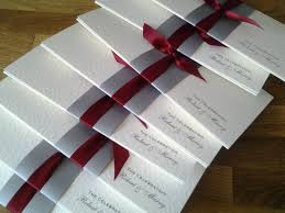 Simple Wedding Invitation Silver Band Red By Lizzylemonsouthsea Elegant Wedding Invitations Winter Wedding Invitations Red Wedding Invitations