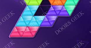 This is a new block puz… Block Triangle Puzzle Advanced Level 50 Solution Doors Geek