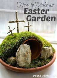 How To Make An Easter Garden Easter Garden Easter Crafts Easter Diy
