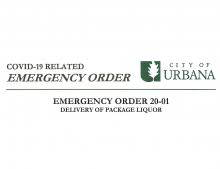 Covid 19 Related Emergency Order City Of Urbana
