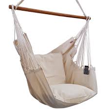 These brazilian hammock chairs are tightly woven with high quality colourfast cotton thread. Xl Sized Brazilian Hanging Chair Made Of Unbleached Cotton