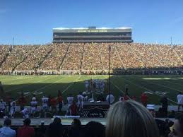 photos at autzen stadium that are behind away team sideline