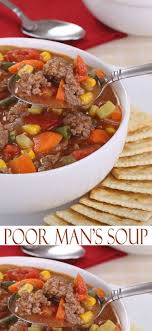Poor Man S Soup Recipe Poor Man S Soup Recipe Is A Simple Soup Recipe With Budget Ingredients That Is Easy To Make Wit Easy Soup Recipes Recipes Poor Man Soup