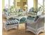 White Wicker Sofa