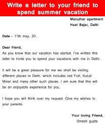 Save answer key as word document. 3 Write A Letter To Your Friend To Spend Summer Vacation