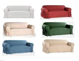 Turquoize stretch sofa cover sofa slipcover couch cover for 3 cushion couch pet protector furniture covers (base cover plus seat cushion cover) jacquard fabric with elastic bottom (large. Cotton Dock Round Arm Slipcover For Sofa Loveseat And Chair Walmart Com Walmart Com