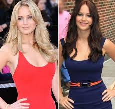 Jennifer Lawrence Is Awesome Brunette To Blonde Brown Blonde Hair Blonde
