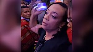 Correction Department spokeswoman in dustup at Gracie Mansion party flings  cellphone across room