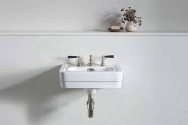 Small bathroom wall mount sink. 10 Easy Pieces Traditional Wall Mounted Bath Sinks Remodelista
