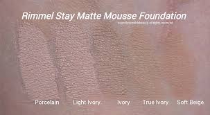 Nyx Stay Matte Not Flat Foundation Rimmel Stay Matte