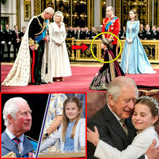 Guess what? Just a couple of hours ago, King Charles was completely blown  away by something his granddaughter, Charlotte, did at a royal gathering!  During a rather solemn national royal ceremony, 10-year-old