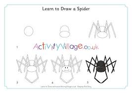 Kids can use our step by step illustrations to discover how to draw all sorts of animals and build up their skills and confidence in the process.plus they are just good fun! Learn To Draw A Spider