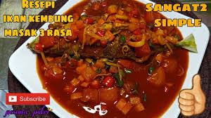 Resepi ikan kerapu masak 3 rasa ala restoran 72. Resepi Ikan Kembung Masak 3 Rasa Sangat2 Simple Mudah Sedap Youtube