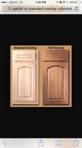 Standard Overlay Cabinets Vs Vs 1 4 Overlay Cabinets Overlays Cabinet Doors Full Overlay Cabinets