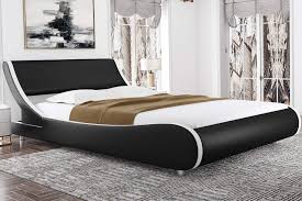 Product titleclickdecor kenton platform bed king size gray. 29 Mo Finance Amolife Modern King Size Platform Bed Frames With Abunda