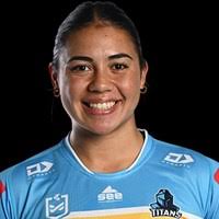 Official Telstra Women's Premiership profile of Sienna Lofipo for Gold  Coast Titans Women