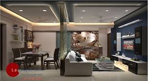 False ceiling gypsum board false ceiling with 12 mm gypsum board of saint gobain / halonex brand and 18 gage gi channels including cable and lights (havells) will cost. Get Modern Complete Home Interior With 20 Years Durability Casa 3 Bhk Interior Manon