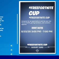 There's a new tournament each month for europe and north america fortnite dreamhack tournament. Fortnite Freefortnite Cup Start Time How To Get The Tart Tycoon Skin