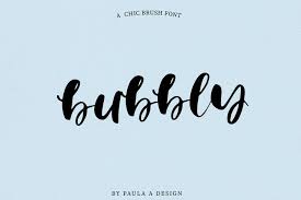 Fonts in the adobe fonts library include support for many different languages, opentype features, and typographic styles. Bubbly 144900 Script Font Bundles Brush Font Bubbles Script