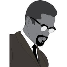Malcolm X By Any Means Poster Print Case Sticker By Prod By Aaronp White 3 X3 In 2021 Malcolm X Illustration Print Art Prints