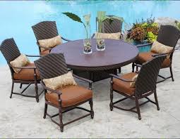 Round Patio Tables Sofa Bed Patio Table And Chair Sets