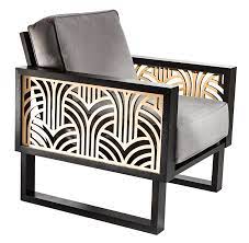 an art deco lounge chair gray twist modern chaise art deco meubles art deco fauteuil art deco