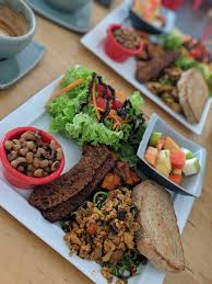 Other popular dishes include their big breakfast and their pretty smoothie bowls. Rgb And The Bean Hive Kuala Lumpur Restaurant Happycow