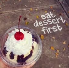 A really cool restaurant that has some awesome advertising with some stupid cows. Chick Fil A Inc On Twitter Life Is Short Eat Dessert First Nationaldessertday Sundaefunday Http T Co Rjlxkh58ie