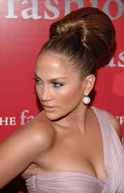 Cute updo for long hair. Jennifer Lopez Shows Off Her Big Bun It S Not What You Think Glamour