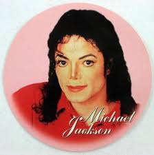 Michael jackson in red