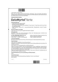 Das arzneimittel gelomyrtol forte enthält myrtol, ein wirkstoff, der vor allem gegen akute und auch chronische bronchitis eingesetzt wird. Gelomyrtol Forte Aponeo