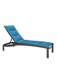 Sit back and relax in outdoor chaise lounge chairs from arhaus. Kor Padded Sling Armless Chaise Lounge Outdoor Patio Furniture Tropitone