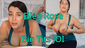 Ellen Rose wants you to wank for her - Big Tits JOI - 600 tokens