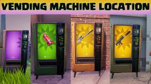Just like loot llamas, these new fortnite vending machines are scattered across the map. Fortnite Challenges Week 8 Use Vending Machines In Different Games