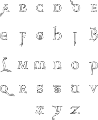 Correct usage of this alphabet of lines is essential whether you use traditional drafting methods or cad. Alphabet Font Line Art Free Vector Graphic On Pixabay