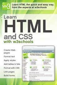 Learn Html And Css With W3schools Free Pdf Books Learn Html And Css Learn Html Online Learning