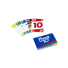 Whatever is left of the deck is tuned look down to shape the draw pile, while the highest card is turned up and set looked up. Phase 10 Mattel Games