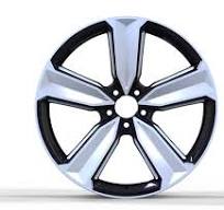3 spoke machined aluminum forged T6061 alloy monoblock ...