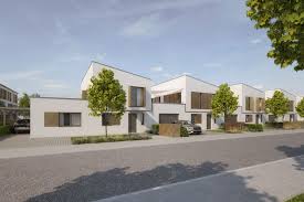 Beispielbebauung Bebauungsplan Birkenstrasse Typ Kettenhaus Raumlabor3 Hochwertige Architekturvisualisierun Architektur Visualisierung Haus Architektur