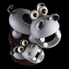 Hippopotame En Chocolat Chocolat Paques Sculptures En Chocolat Pieces En Chocolat