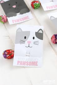 Download Free Printable Cat Valentine Cards