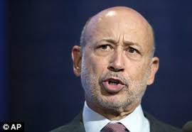 CITY DIARY: Goldman boss Lloyd Blankfein is being encouraged by friends to  run as Mayor of New York