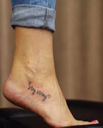Fantastic wording tattoo on arm. Stay Strong Tattoo By Cindy Word Tattoos Strong Tattoos Text Tattoo