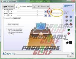 أيضا من أهم برامج التعريفات على جهاز الكمبي. Ø¨Ø±Ù†Ø§Ù…Ø¬ ØªØ¹Ø±ÙŠÙ ÙƒØ§Ø±Øª Ø§Ù„ØµÙˆØª Realtek High Definition Audio Driver