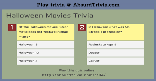 Whose ghost was allegedly seen in the white house? Halloween Movies Trivia