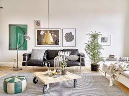 My Scandinavian Home A Beautiful White Apartment With Notes Of Grey Green And Brass Living Room Inspiration White Apartment Room Interior Design