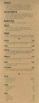 Online Menu Of Chipotle Mexican Grill Winterville Nc