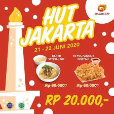 Secara langsung konsumen di wilayah jakarta mendapatkan penawarkan menarik berupa promo paket langganan. Bakmi Gm Hut Jakarta Promo Jakarta Selatan Jualo