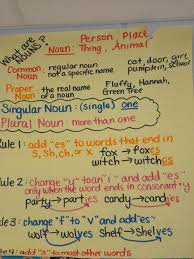 noun rules anchor chart by rachel hixson teaching